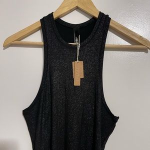 SKIMS Foil Maxi Dress